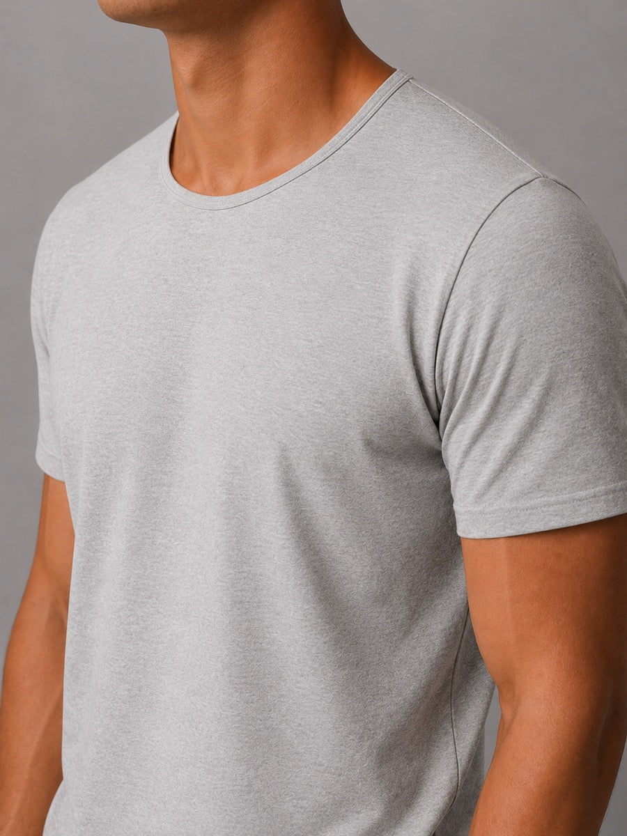 ANIMUS Daily T gris — perfil