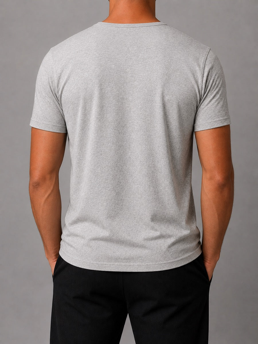 ANIMUS Daily T gris — espalda